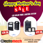 LED Solar Panel Lighting System