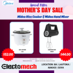 Midea Rice Cooker, and Hand Mixer