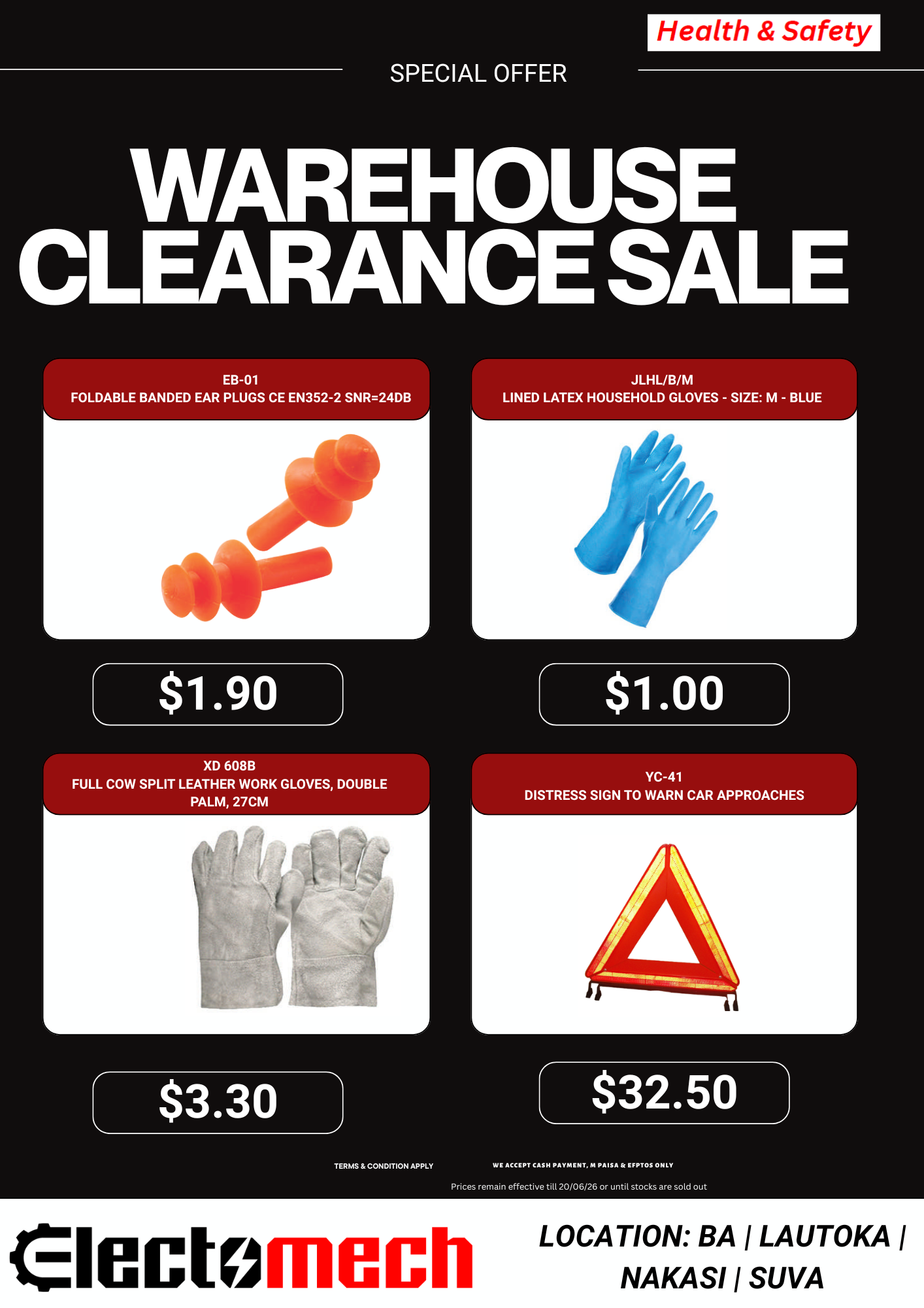 Warehouse-10 Health and Safety Items - Image 1