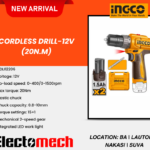 CORDLESS DRILL-12V