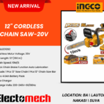 12" Cordless Chain Saw-20V