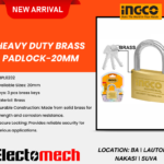 Heavy Duty Brass Padlock-20MM