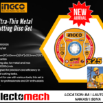Ultra-Thin Metal Cutting Disc Set (125x1.0x22.2mm)