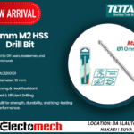 10mm M2 HSS Drill Bit