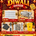 Dustbin, Towels and Mats, Buffet Chafer